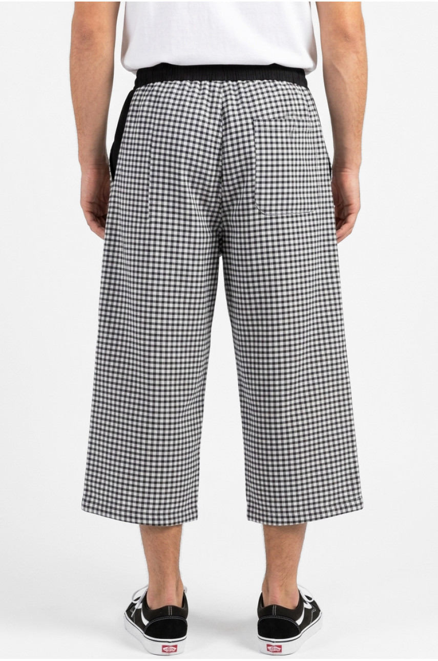 Бриджи мужские белого цвета с принтом P24 213127