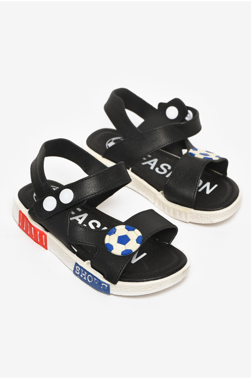 Сандали детские мальчик черного цвета А2633 213343