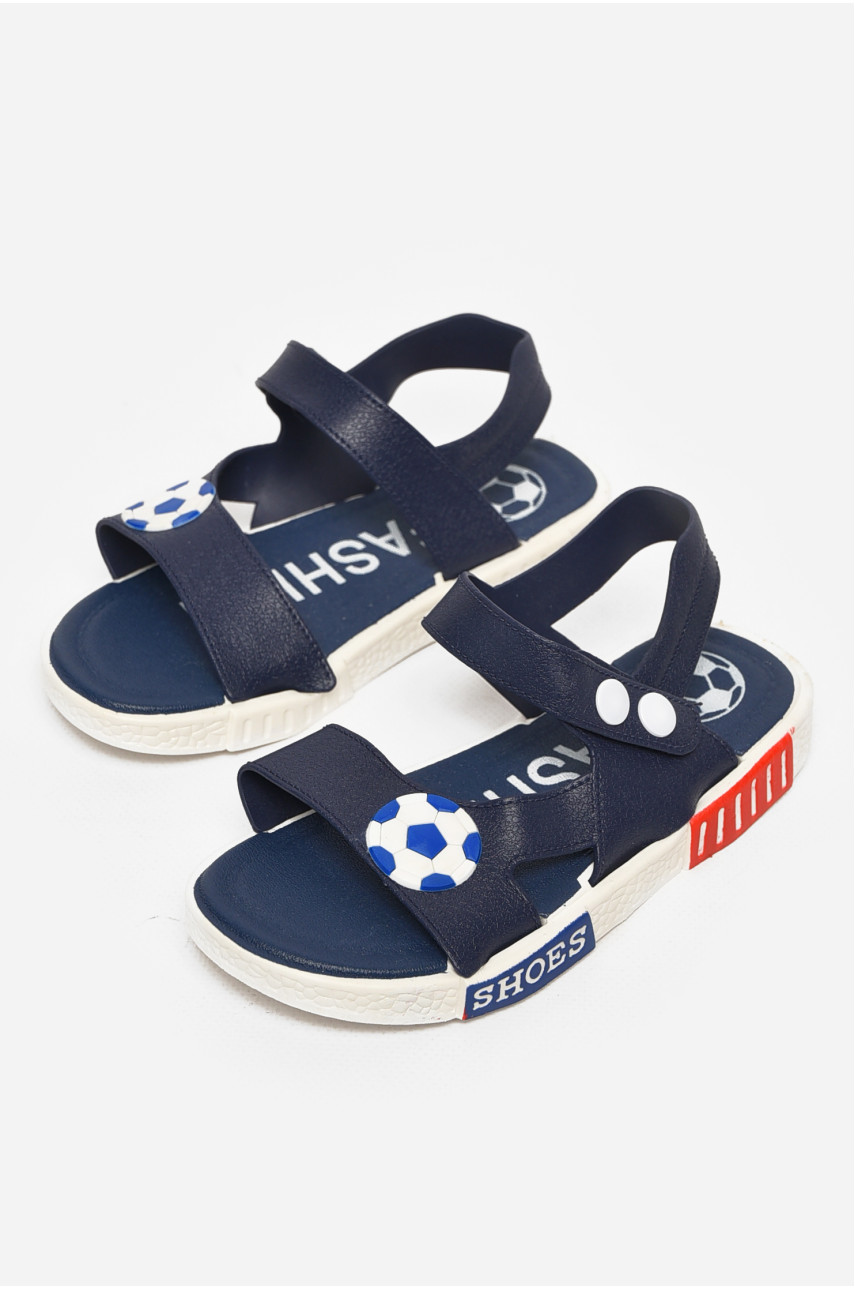 Сандали детские мальчик темно-синего цвета А2633 213344