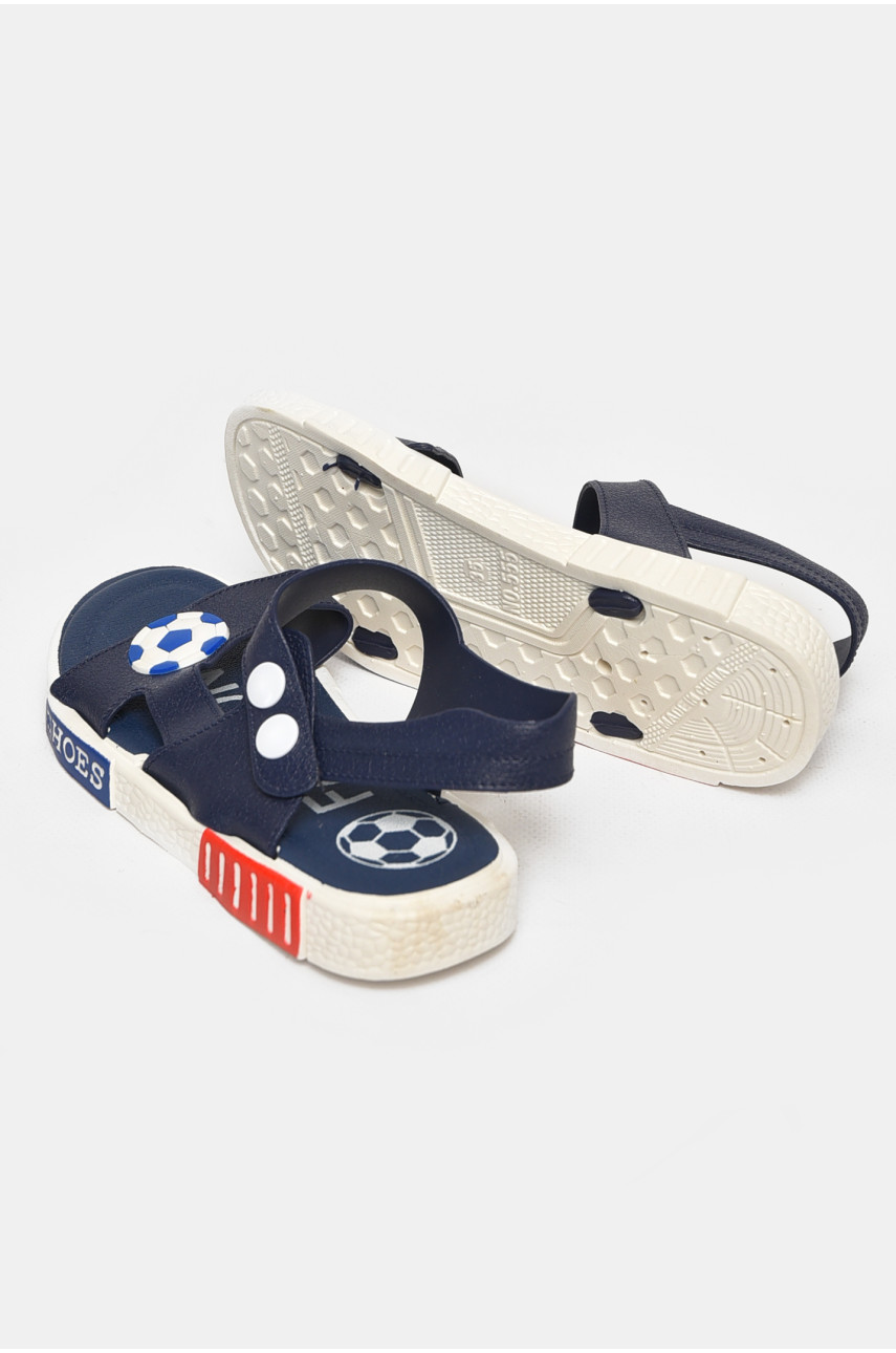 Сандали детские мальчик темно-синего цвета А2633 213344