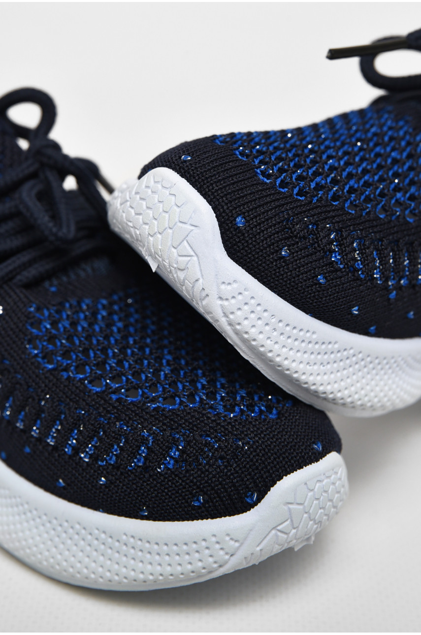 Кроссовки детские темно-синего цвета Уценка 22-200 213352