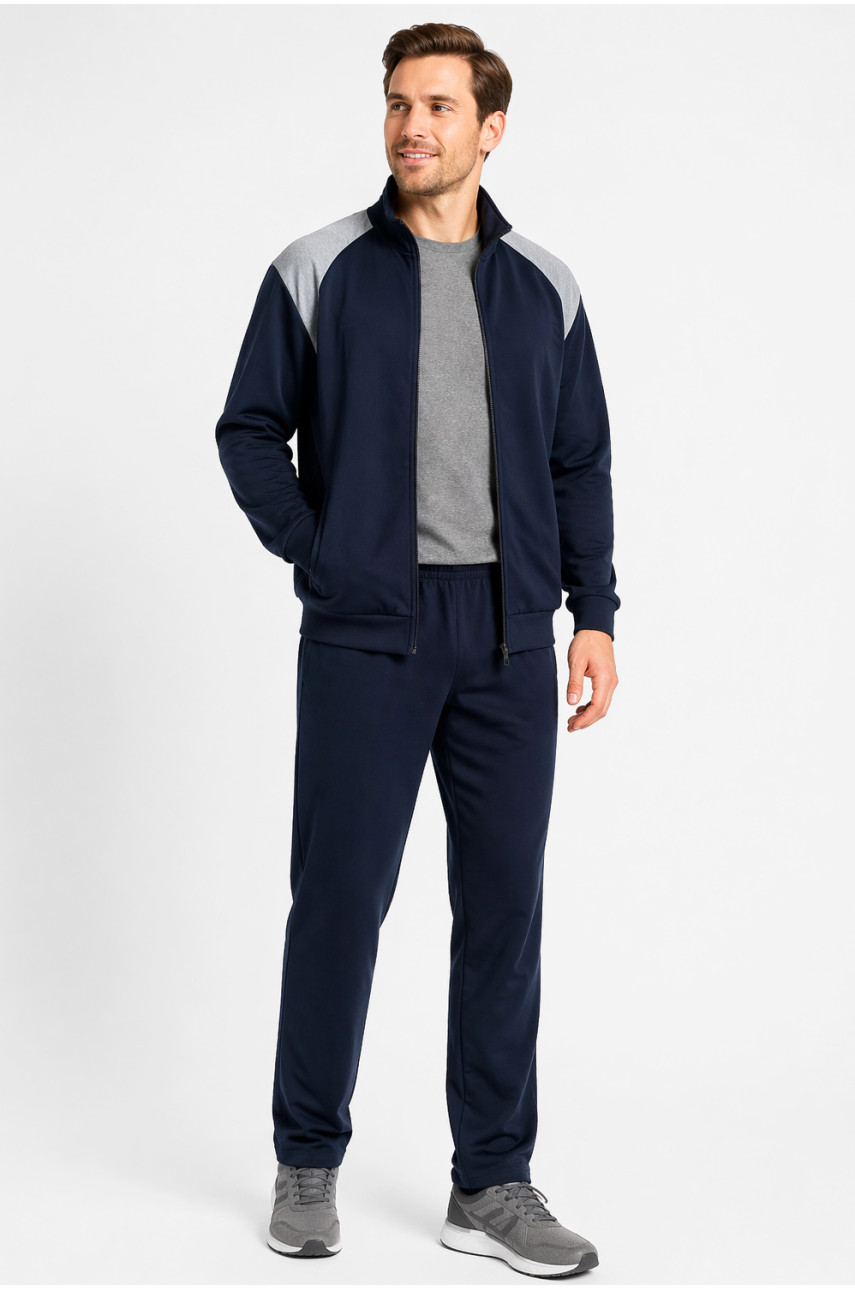 Спортивний костюм чоловічий темно-синього кольору Y-938-H 213422