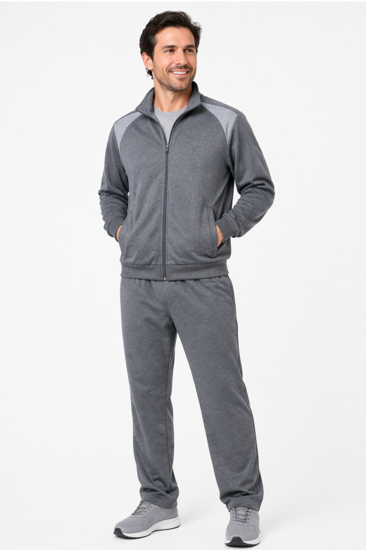 Спортивный костюм мужской серого цвета Y-938-H 213423