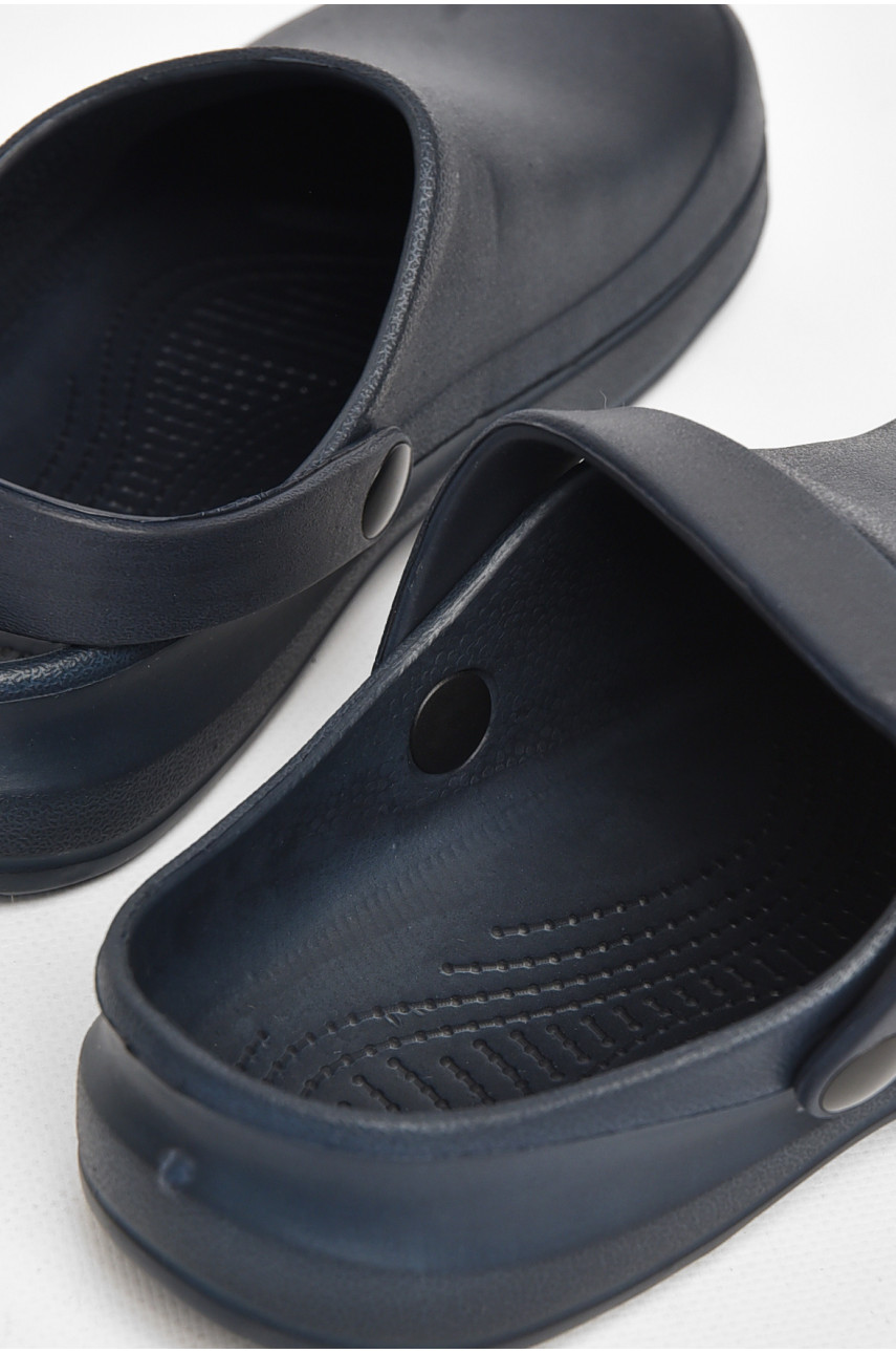 Кроксы женские синего цвета 6/1 213624