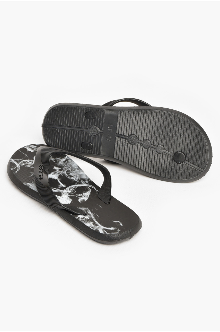 Вьетнамки подростковые для мальчика черного цвета С17 213655