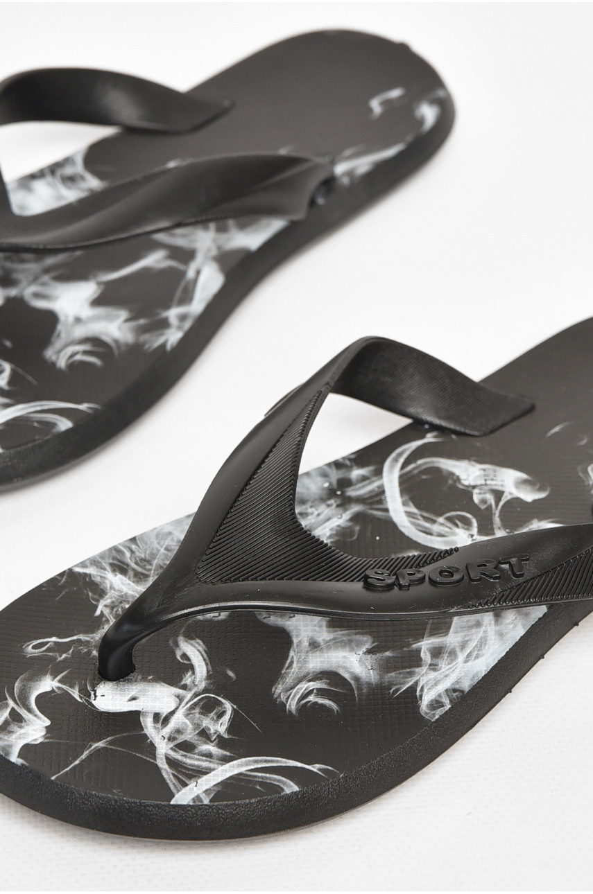 Вьетнамки подростковые для мальчика черного цвета С17 213655