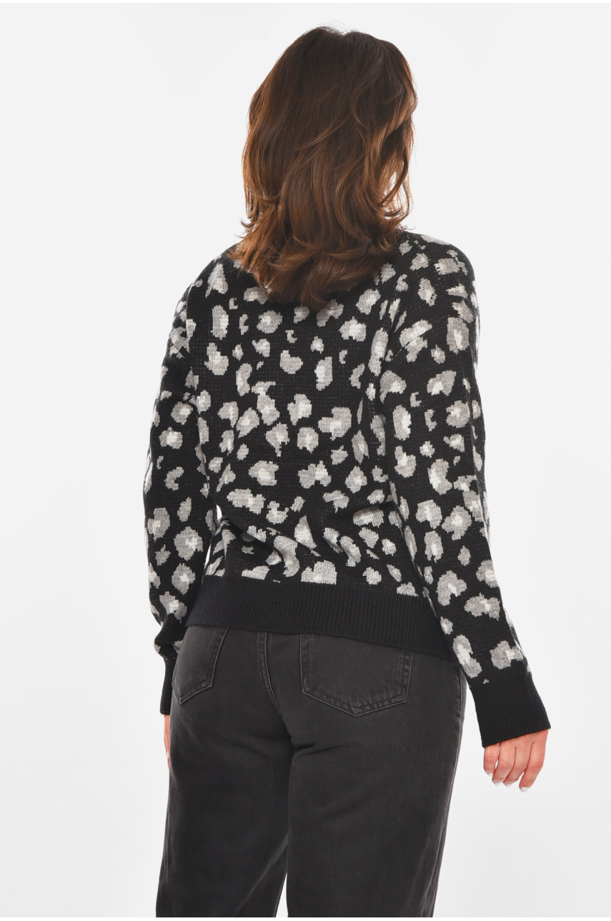 Кофта жіноча чорного кольору 213664