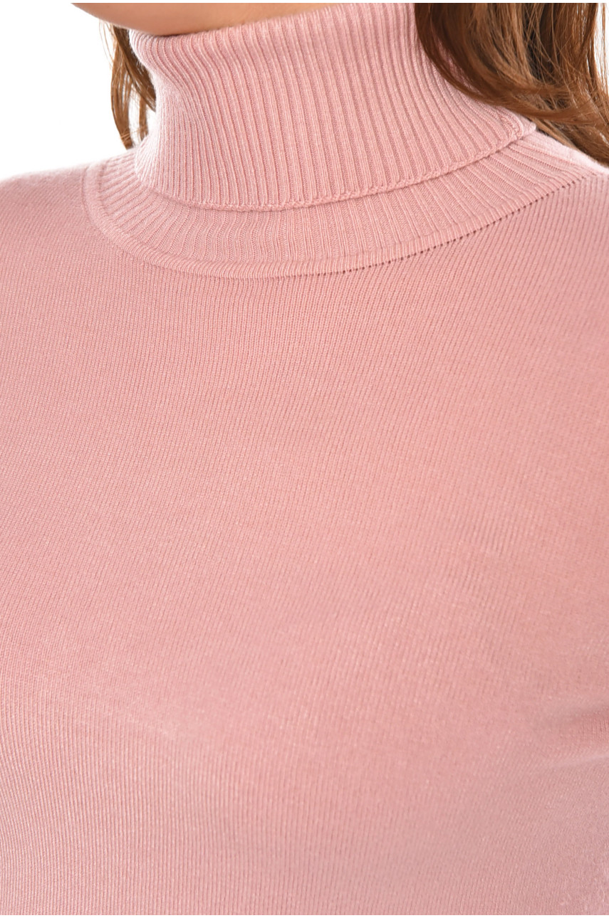 Кофта жіноча однотонна світло-бузкового кольору 213785