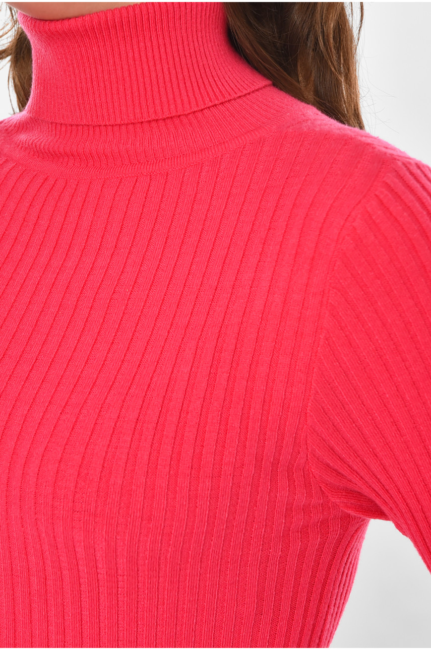 Сукня жіноча однотонна рожевого кольору 213901