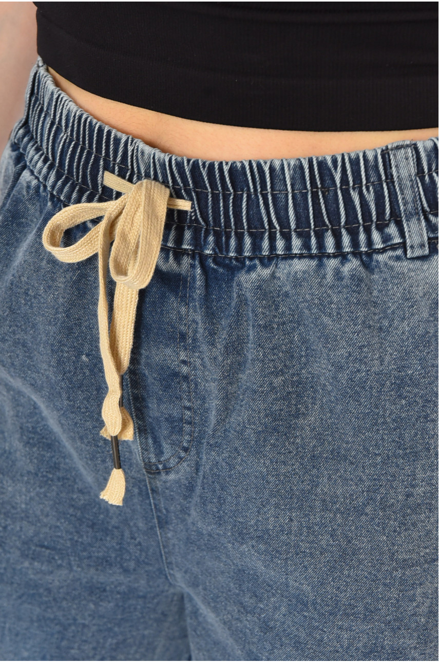 Джинсы женские батальные однотонные синего цвета GN9163-2 214925 Джинсы женские батальные однотонные синего цвета GN9163-2 214925