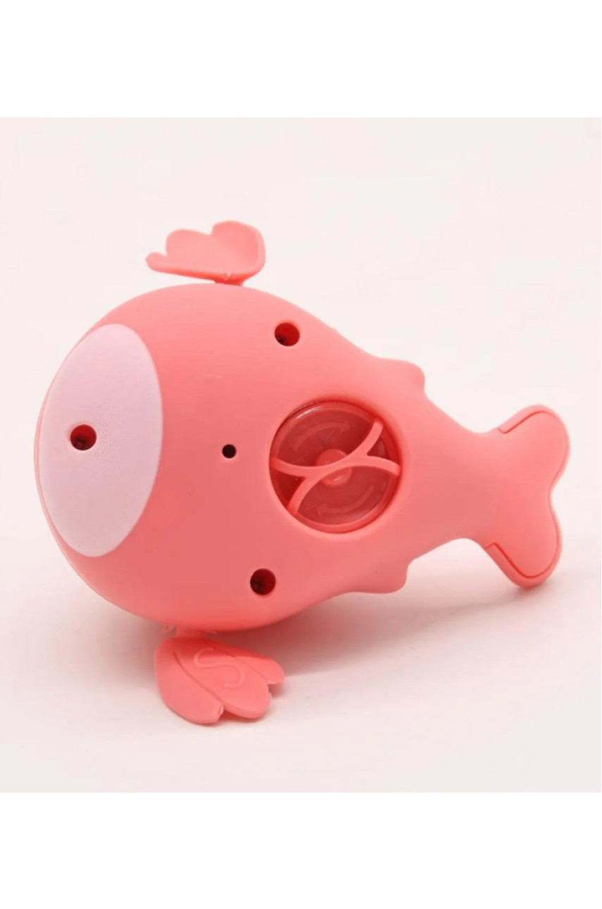 Водоплавна іграшка для ванної Bath Toys Кит рожевого кольору 218300