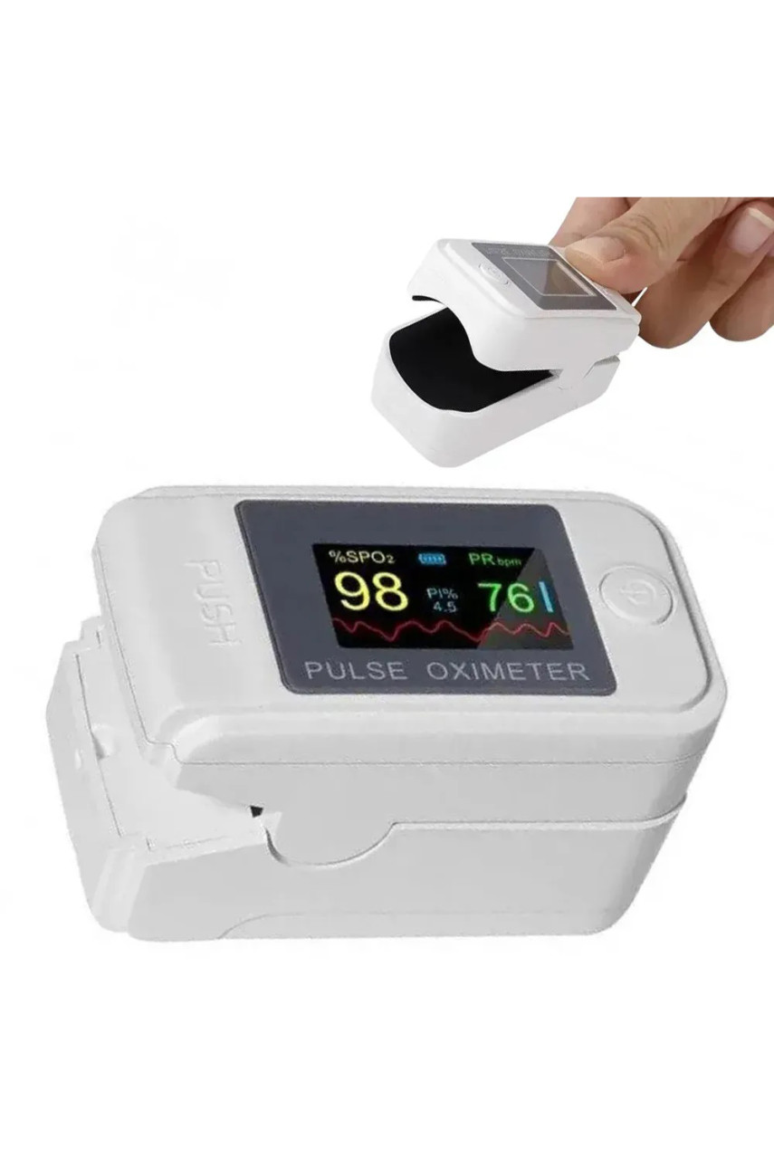 Пульсоксиметр Pulse Oximeter LK89 на палец 218498