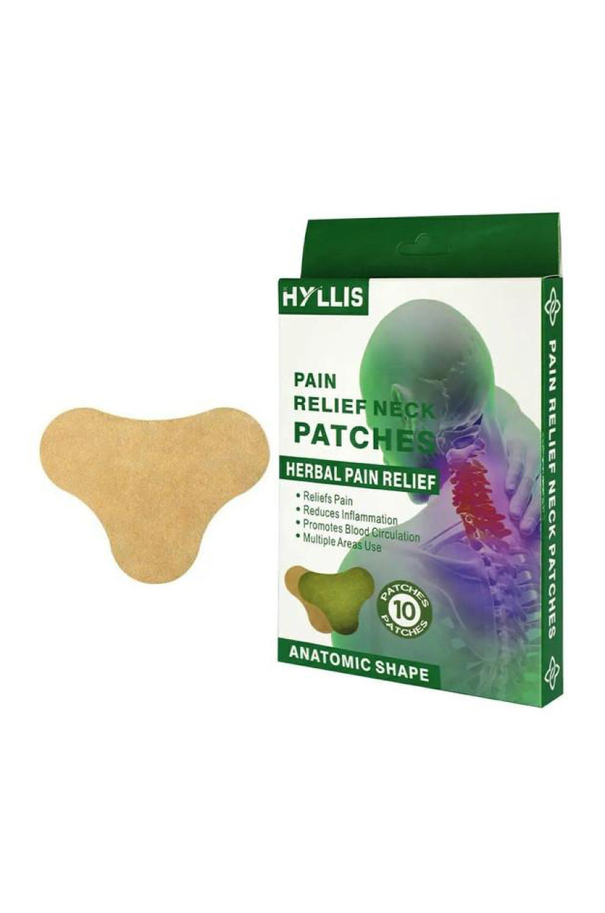 Пластырь для снятия боли в шее pain relief neck patches 10 шт 218559