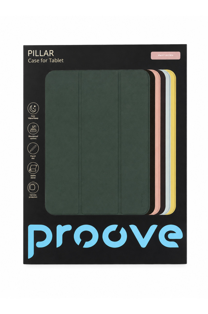 Чохол Proove Pillar Case iPad 9.7" 2017/2018 рожевого кольору 218670 Чохол Proove Pillar Case iPad 9.7" 2017/2018 рожевого кольору 218670