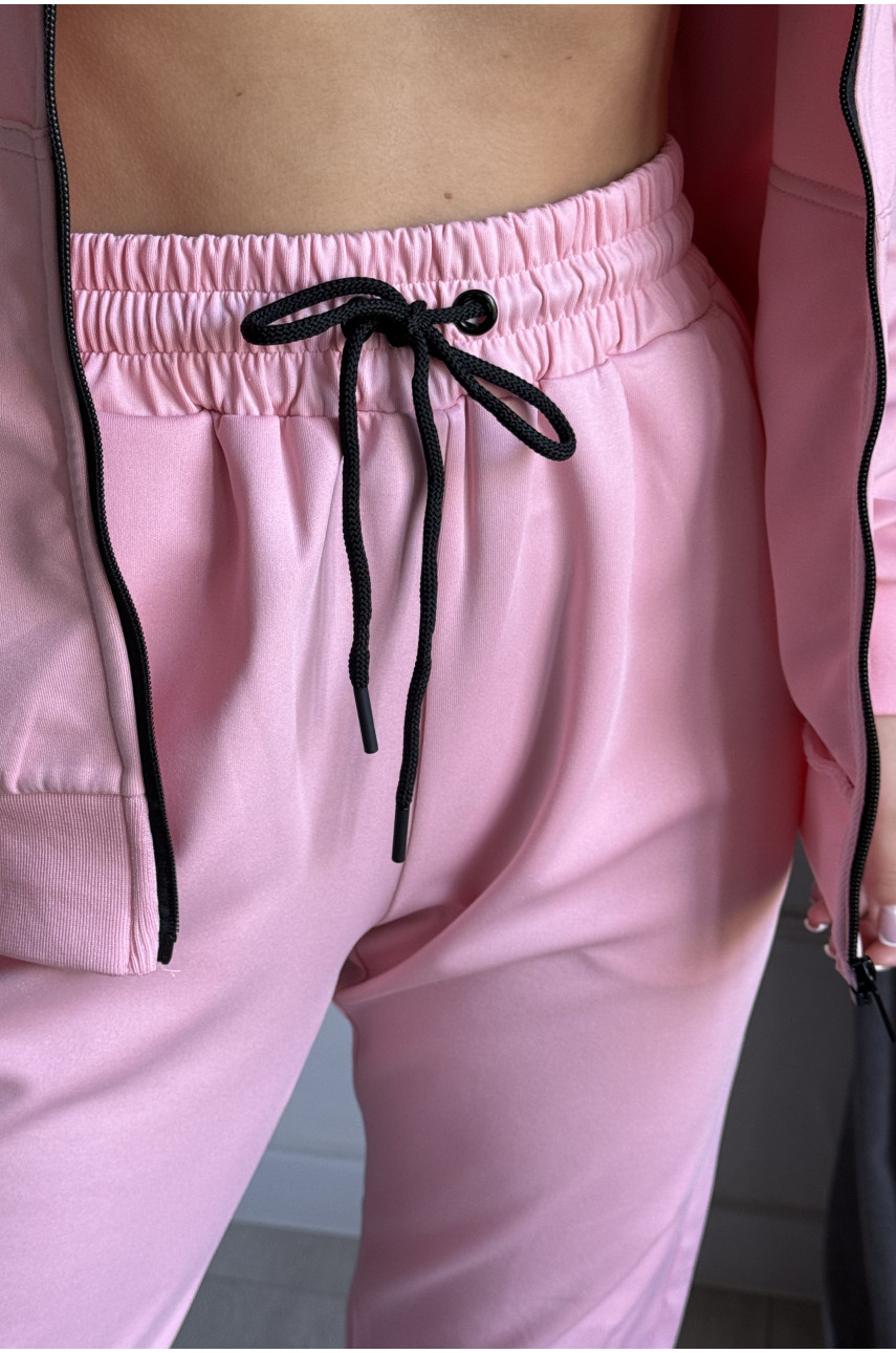 Спортивный костюм женский розового цвета AW19 219208