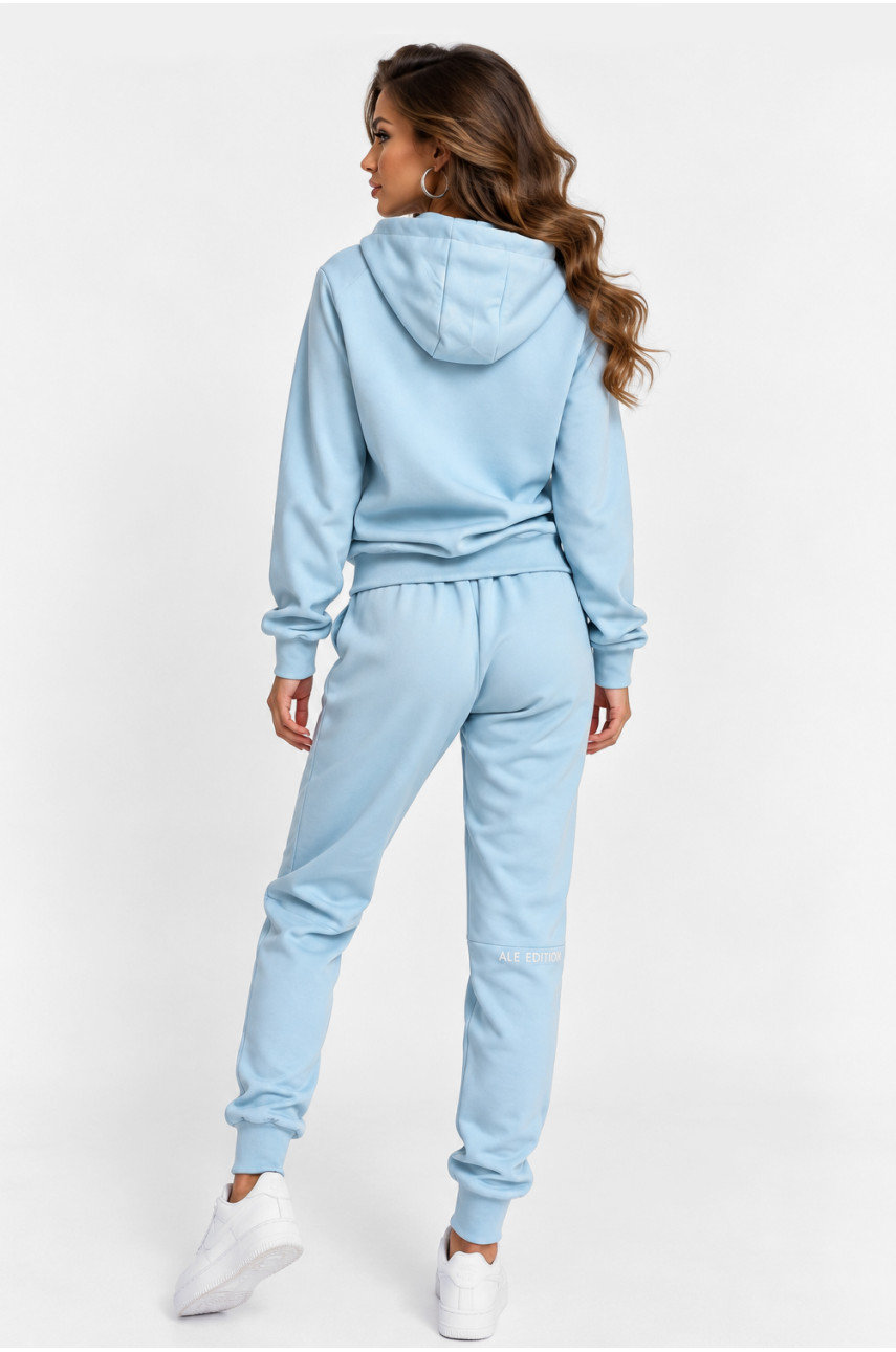 Спортивный костюм женский голубого цвета AW19 219209